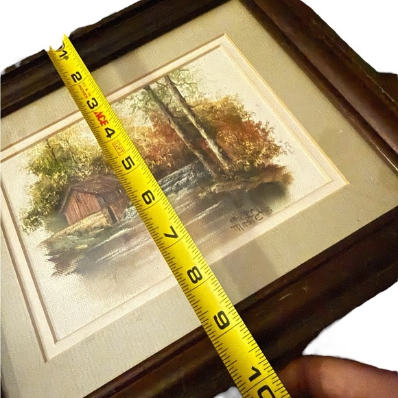 Original Sherry Masters Oil Painting – Rustic Barn Scene Framed 10x12 - Picture 8 of 8